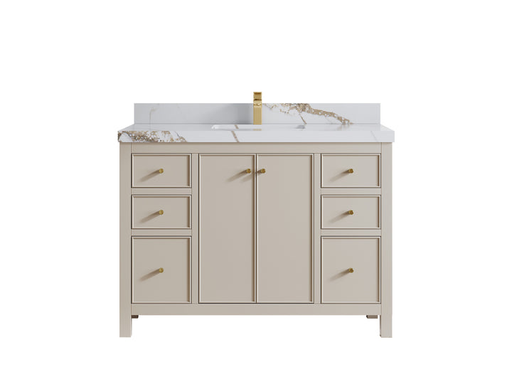 Chicago 48 in. W x 22 in. D Single Sink Bathroom Vanity - photo 15
