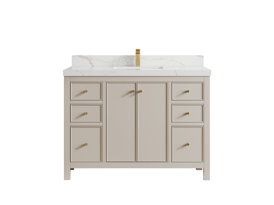 Chicago 48 in. W x 22 in. D Single Sink Bathroom Vanity