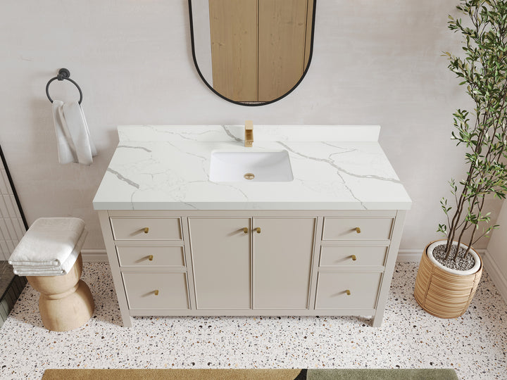 Chicago 60 in. W x 22 in. D Single Sink Bathroom Vanity - photo 16