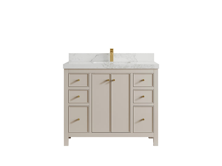 Chicago 42 in. W x 22 in. D Single Sink Bathroom Vanity - photo 19