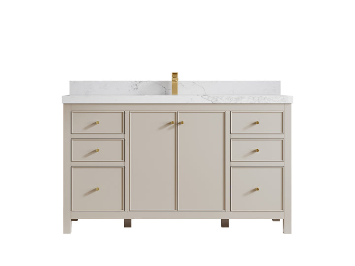 Chicago 60 in. W x 22 in. D Single Sink Bathroom Vanity - photo 19