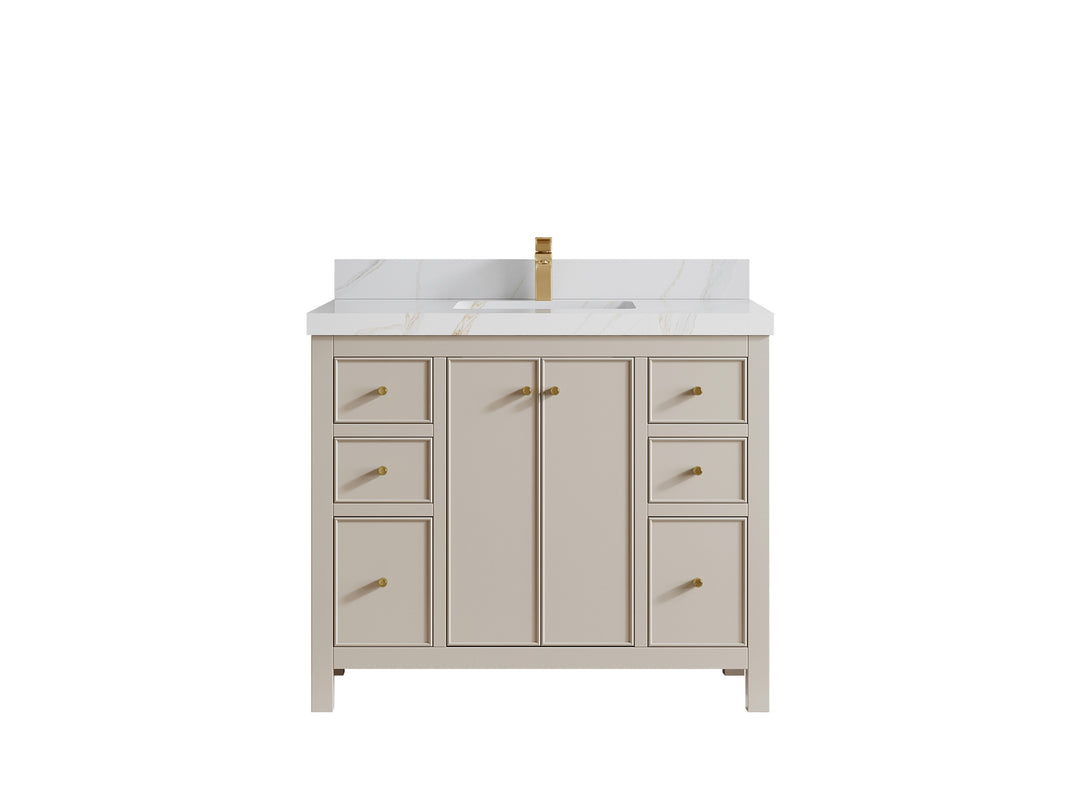 Chicago 42 in. W x 22 in. D Single Sink Bathroom Vanity