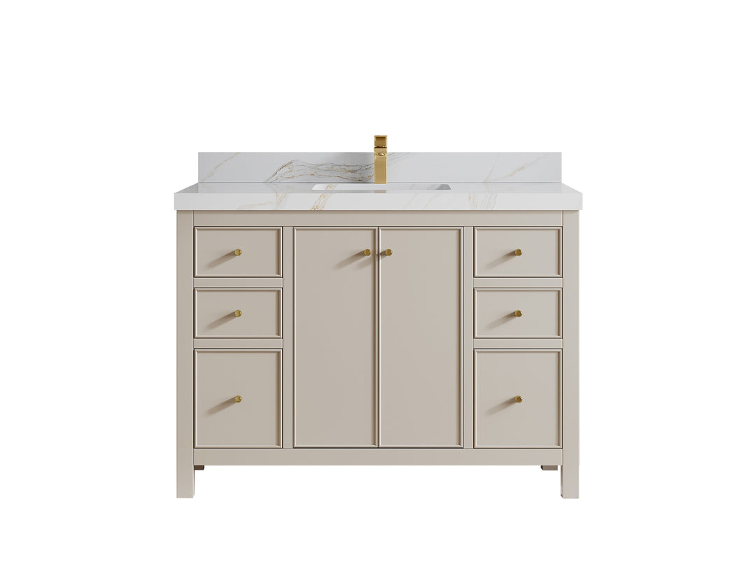 Chicago 48 in. W x 22 in. D Single Sink Bathroom Vanity