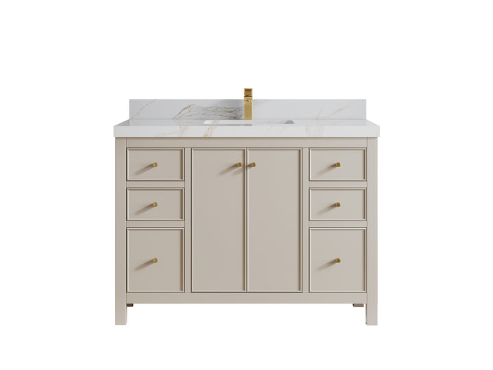 Chicago 48 in. W x 22 in. D Single Sink Bathroom Vanity - photo 21