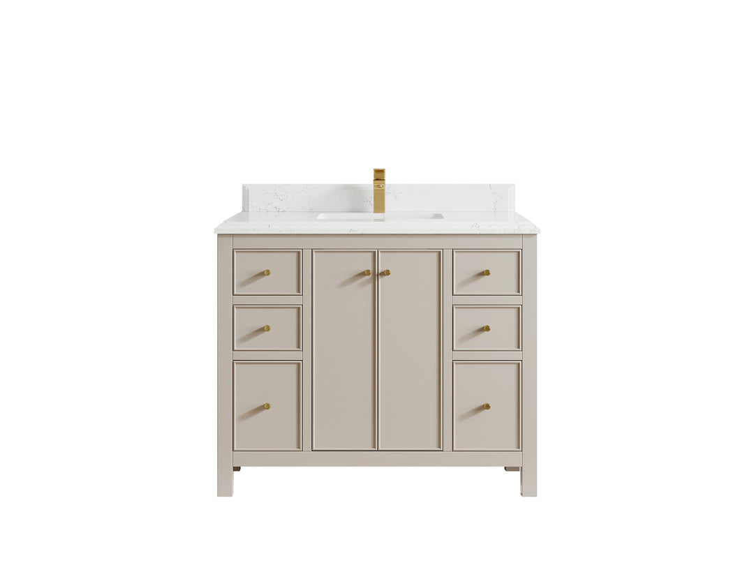 Chicago 42 in. W x 22 in. D Single Sink Bathroom Vanity
