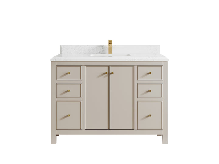 Chicago 48 in. W x 22 in. D Single Sink Bathroom Vanity - photo 25