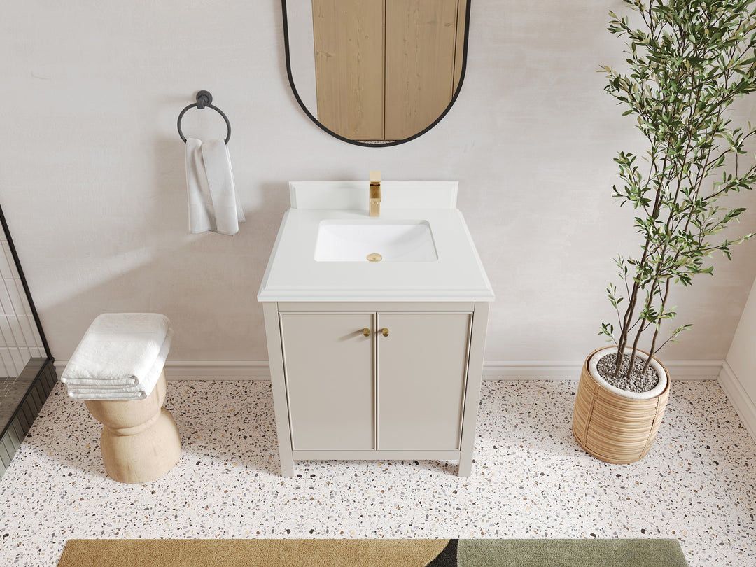 Chicago 30 in. W x 22 in. D Single Sink Bathroom Vanity