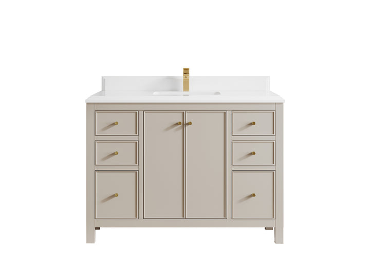 Chicago 48 in. W x 22 in. D Single Sink Bathroom Vanity - photo 27