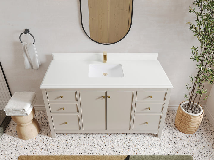 Chicago 60 in. W x 22 in. D Single Sink Bathroom Vanity - photo 28