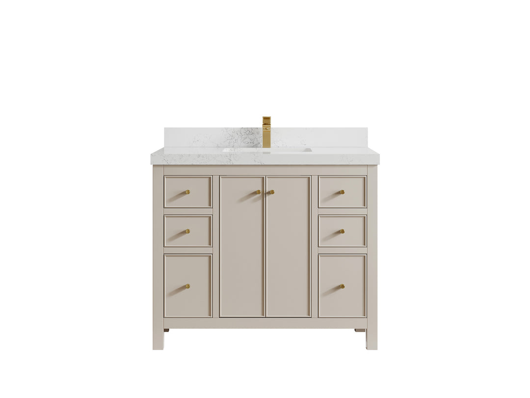 Chicago 42 in. W x 22 in. D Single Sink Bathroom Vanity