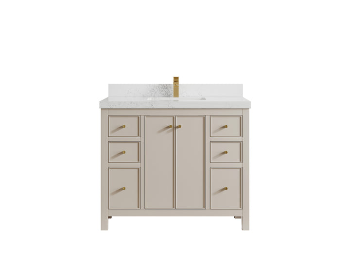 Chicago 42 in. W x 22 in. D Single Sink Bathroom Vanity - photo 29