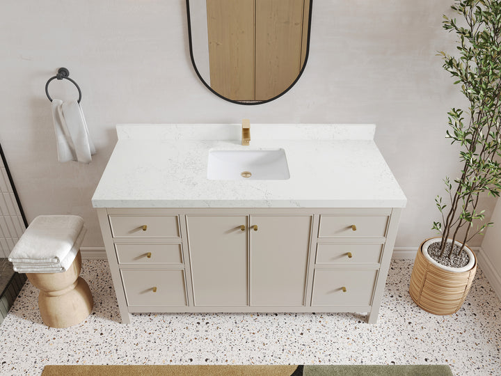 Chicago 60 in. W x 22 in. D Single Sink Bathroom Vanity - photo 30