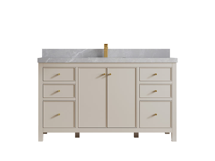Chicago 60 in. W x 22 in. D Single Sink Bathroom Vanity - photo 33