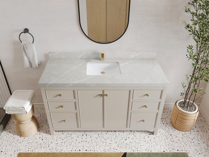 Chicago 60 in. W x 22 in. D Single Sink Bathroom Vanity - photo 32