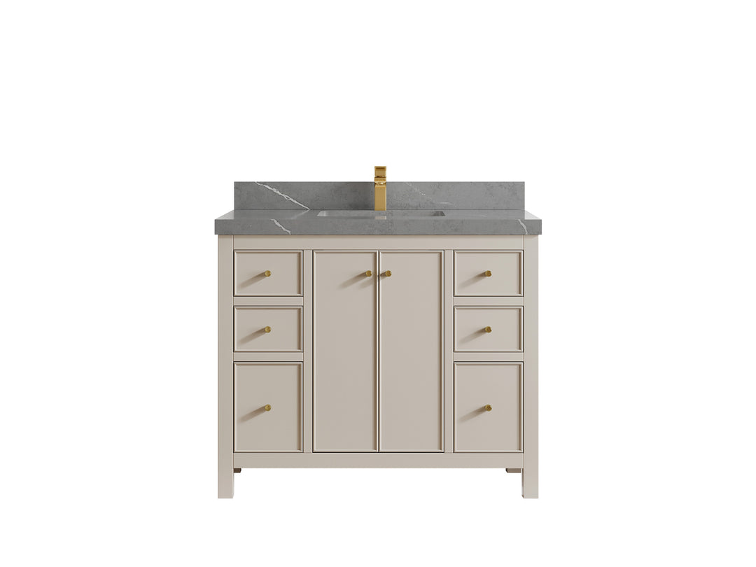 Chicago 42 in. W x 22 in. D Single Sink Bathroom Vanity