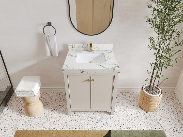 Chicago 30 in. W x 22 in. D Single Sink Bathroom Vanity - photo 36