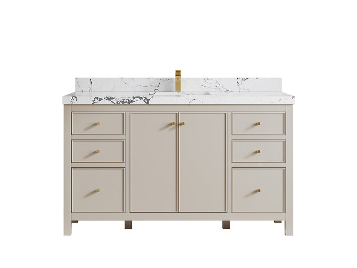 Chicago 60 in. W x 22 in. D Single Sink Bathroom Vanity - photo 41