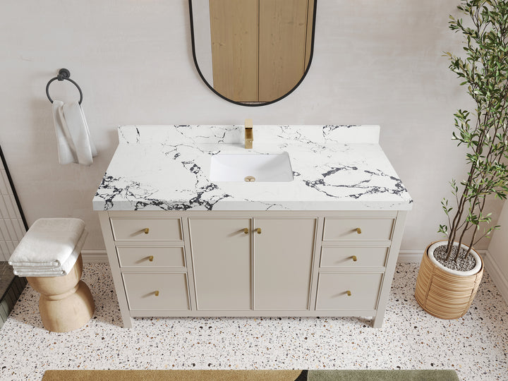 Chicago 60 in. W x 22 in. D Single Sink Bathroom Vanity - photo 40