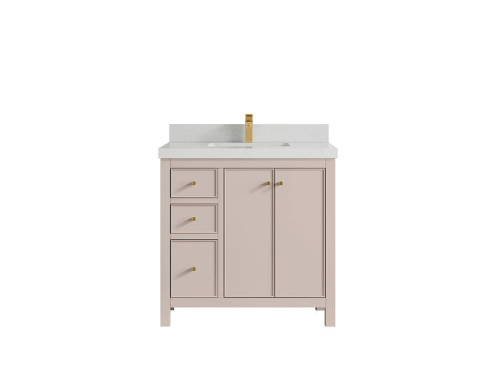 Chicago 36 in. W x 22 in. D Center Sink Bathroom Vanity - photo 13