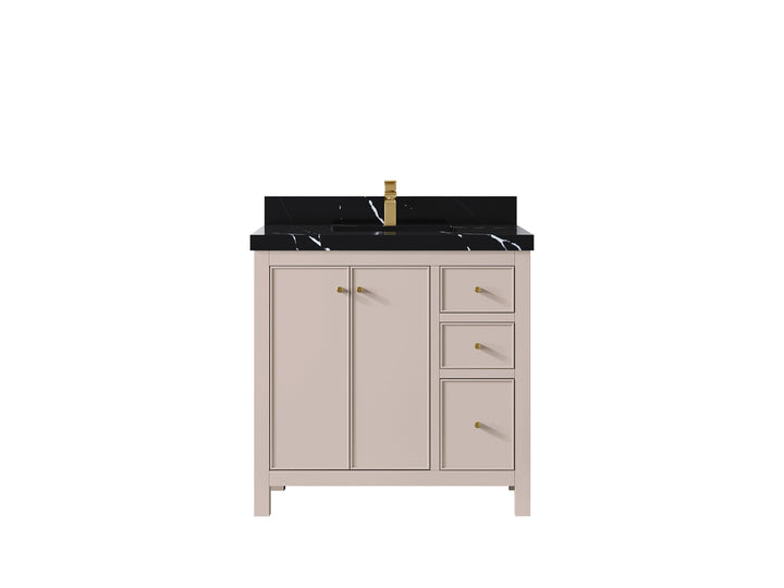 Chicago 36 in. W x 22 in. D Center Sink Bathroom Vanity - photo 9