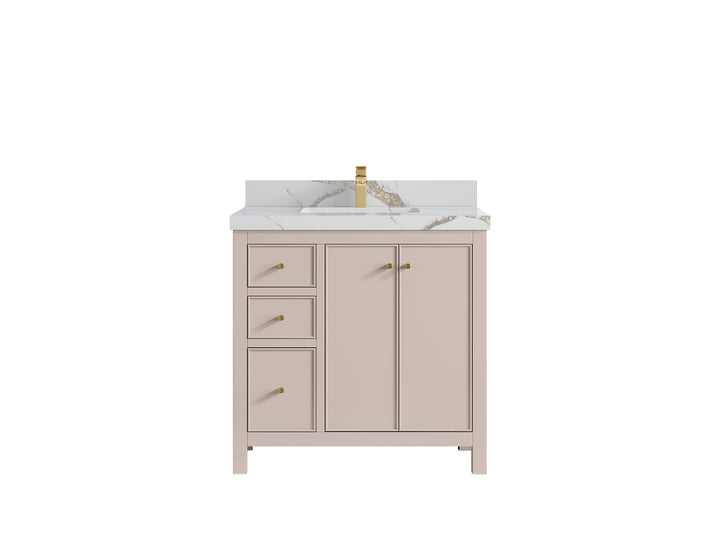 Chicago 36 in. W x 22 in. D Center Sink Bathroom Vanity - photo 15