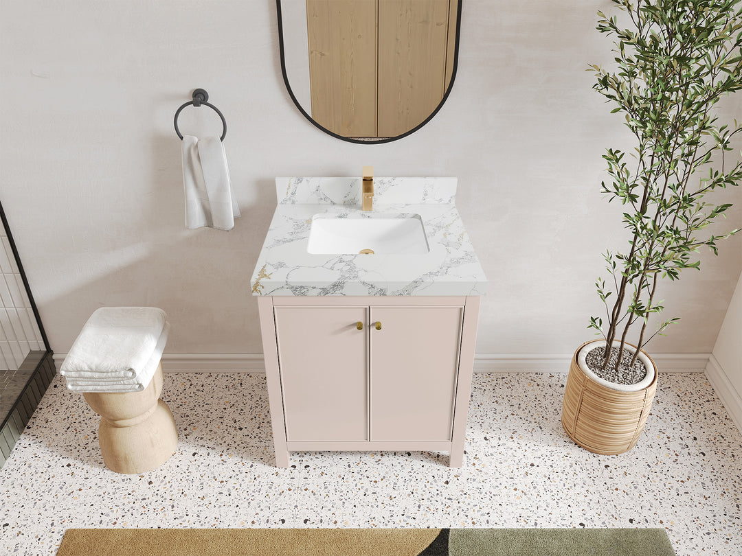 Chicago 30 in. W x 22 in. D Single Sink Bathroom Vanity