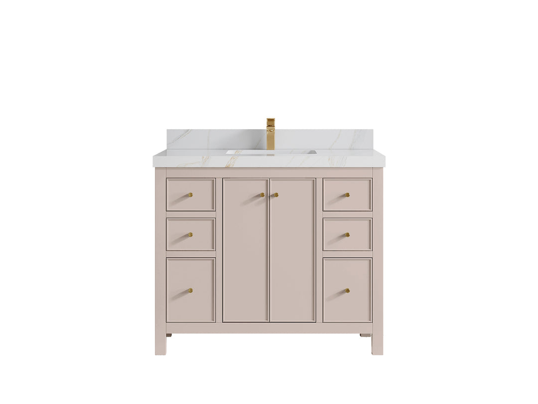 Chicago 42 in. W x 22 in. D Single Sink Bathroom Vanity