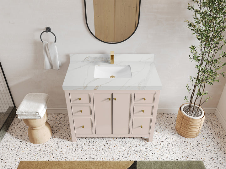 Chicago 42 in. W x 22 in. D Single Sink Bathroom Vanity - photo 22