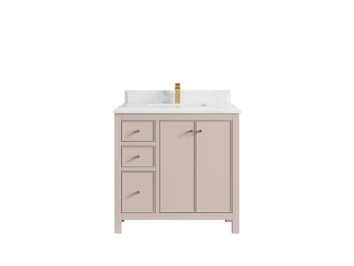 Chicago 36 in. W x 22 in. D Center Sink Bathroom Vanity - photo 27