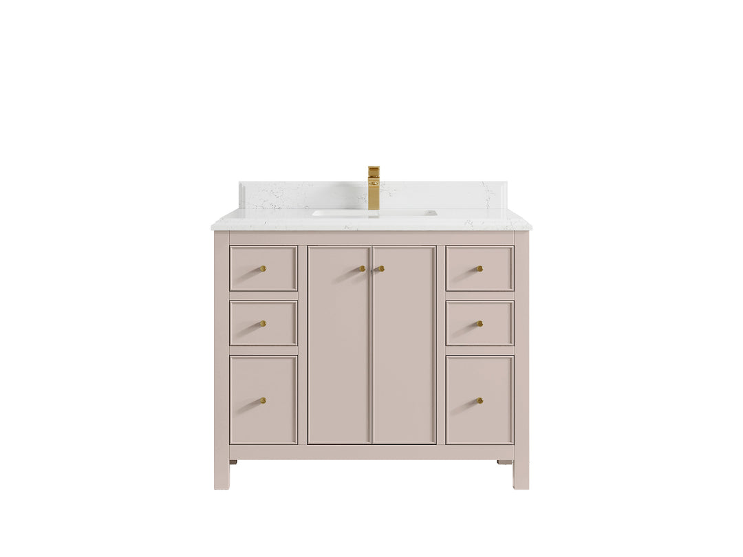 Chicago 42 in. W x 22 in. D Single Sink Bathroom Vanity