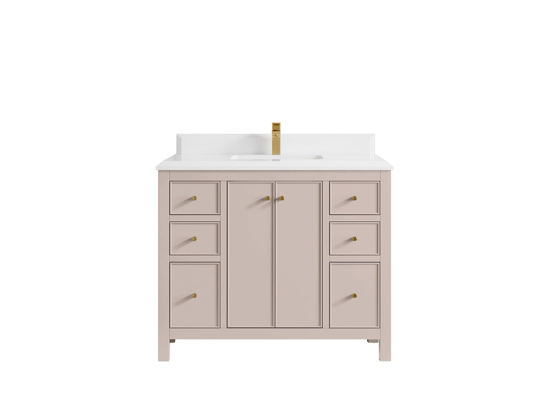 Chicago 42 in. W x 22 in. D Single Sink Bathroom Vanity