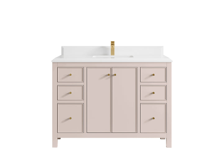 Chicago 48 in. W x 22 in. D Single Sink Bathroom Vanity - photo 29
