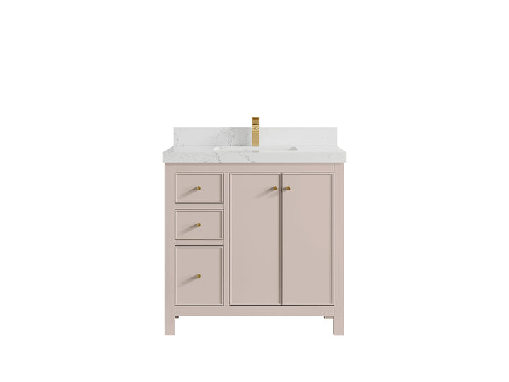 Chicago 36 in. W x 22 in. D Center Sink Bathroom Vanity - photo 31
