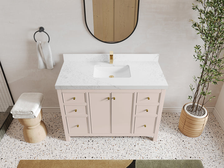 Chicago 48 in. W x 22 in. D Single Sink Bathroom Vanity - photo 30