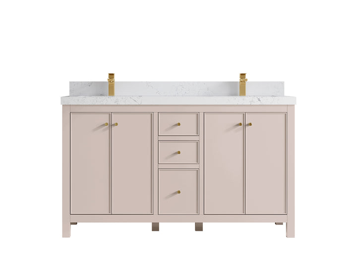 Chicago 60 in. W x 22 in. D Double Sink Bathroom Vanity - photo 31