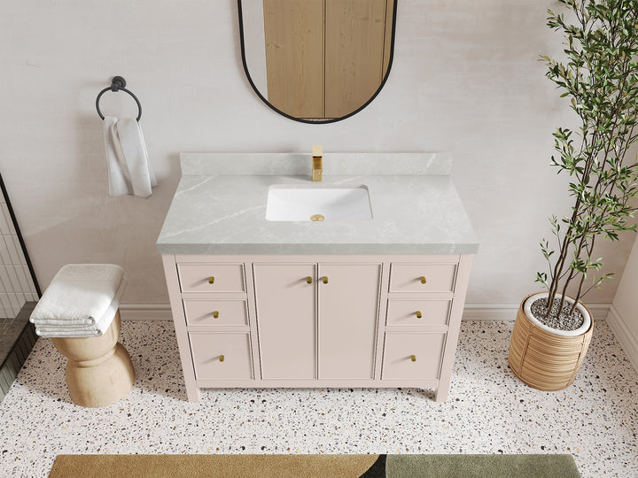 Chicago 48 in. W x 22 in. D Single Sink Bathroom Vanity - photo 32