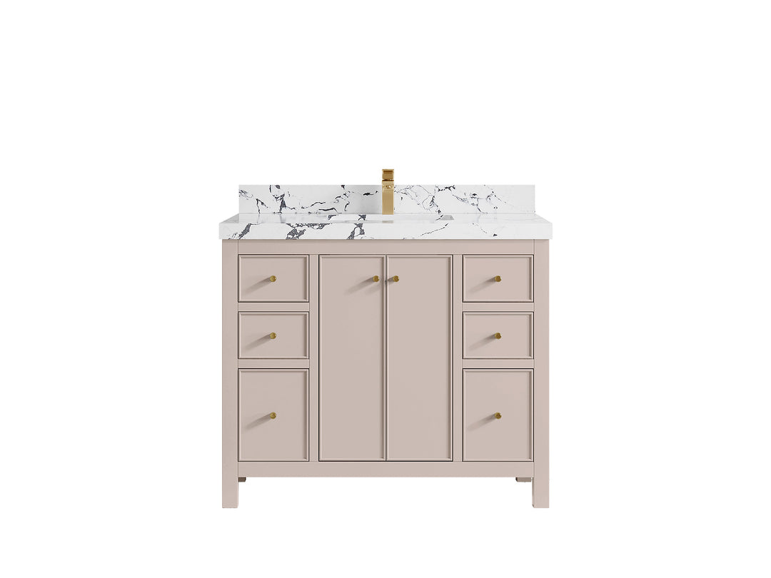 Chicago 42 in. W x 22 in. D Single Sink Bathroom Vanity