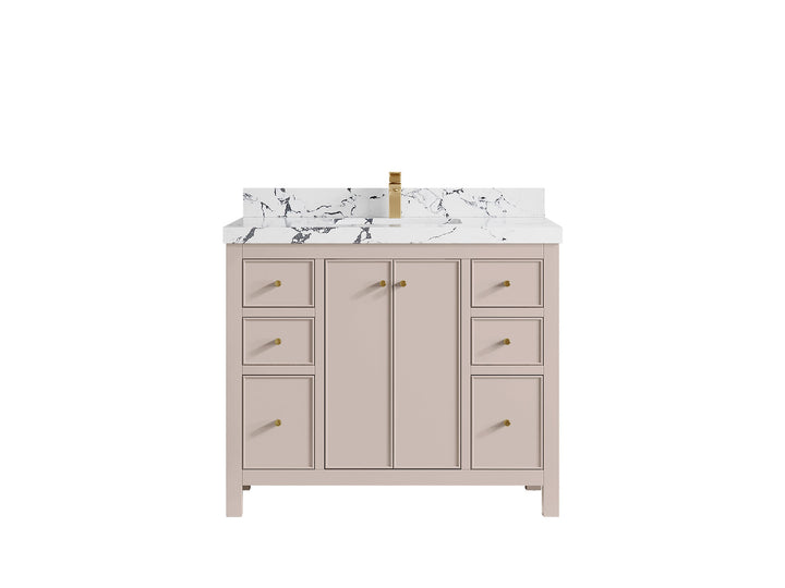 Chicago 42 in. W x 22 in. D Single Sink Bathroom Vanity - photo 41