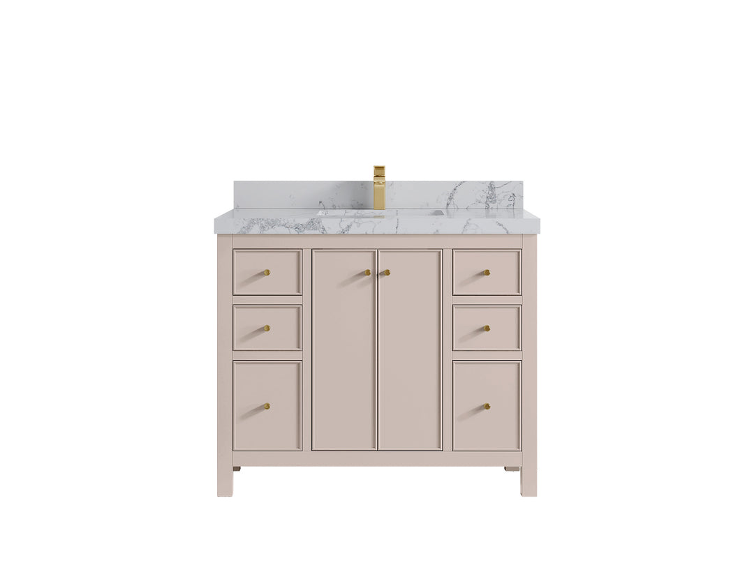 Chicago 42 in. W x 22 in. D Single Sink Bathroom Vanity