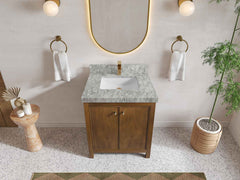 Chicago Teak 30 in. W x 22 in. D Single Sink Bathroom Vanity - photo 7