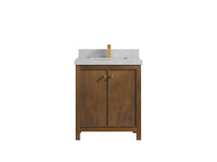 Chicago Teak 30 in. W x 22 in. D Single Sink Bathroom Vanity - photo 32