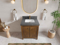 Chicago Teak 30 in. W x 22 in. D Single Sink Bathroom Vanity - photo 33