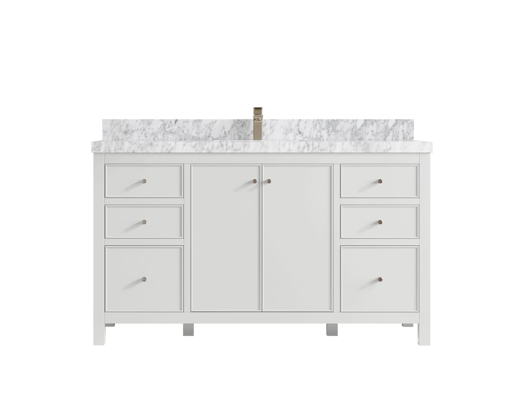 Chicago 60 in. W x 22 in. D Single Sink Bathroom Vanity