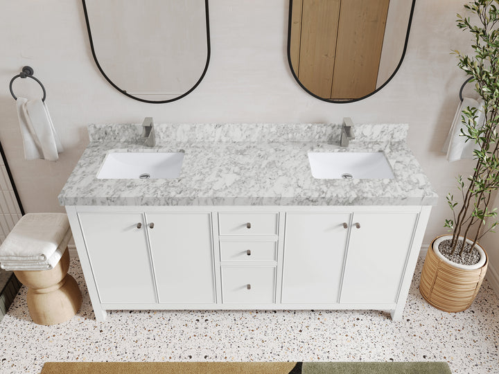 Chicago 72 in. W x 22 in. D Double Sink Bathroom Vanity - photo 10
