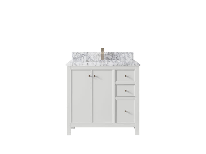 Chicago 36 in. W x 22 in. D Center Sink Bathroom Vanity - photo 19