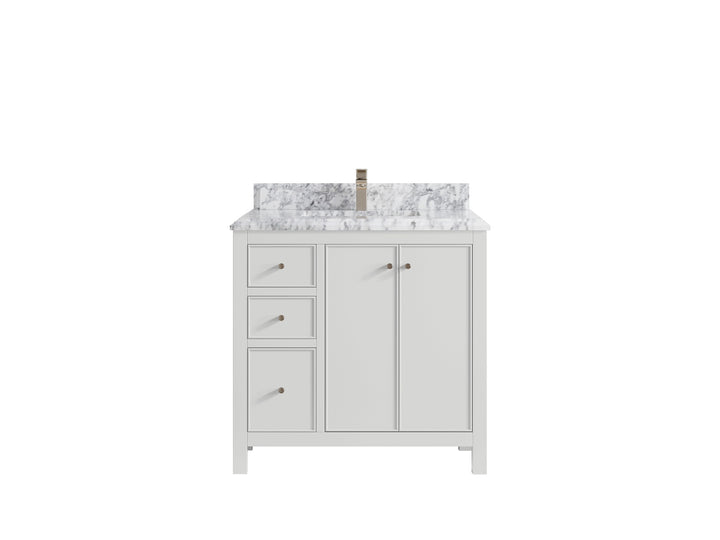 Chicago 36 in. W x 22 in. D Center Sink Bathroom Vanity - photo 23