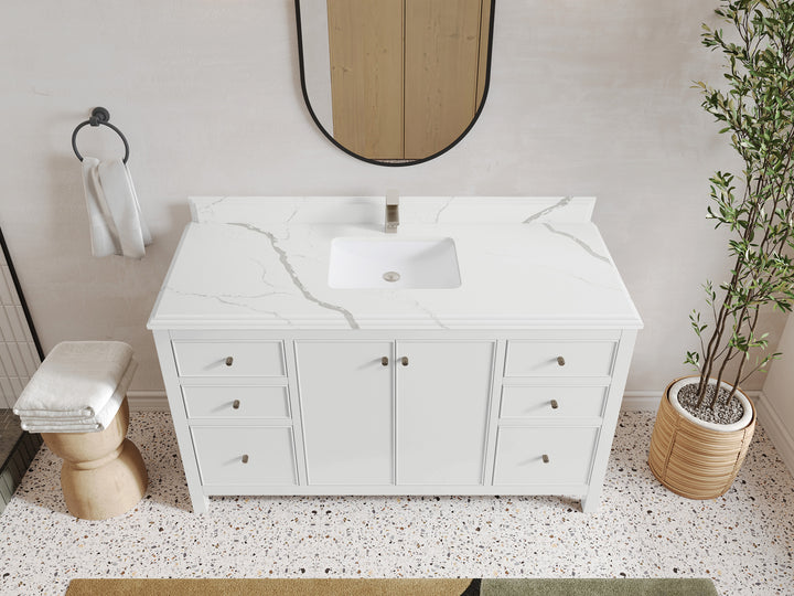 Chicago 60 in. W x 22 in. D Single Sink Bathroom Vanity - photo 24