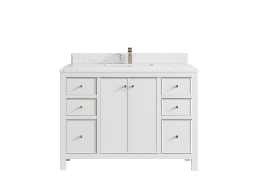 Chicago 48 in. W x 22 in. D Single Sink Bathroom Vanity