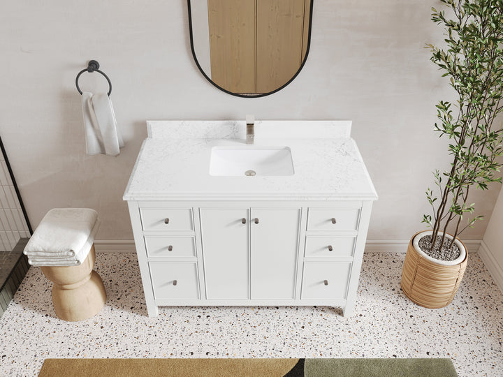 Chicago 48 in. W x 22 in. D Single Sink Bathroom Vanity - photo 24