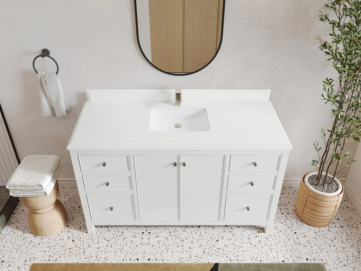 Chicago 60 in. W x 22 in. D Single Sink Bathroom Vanity - photo 28